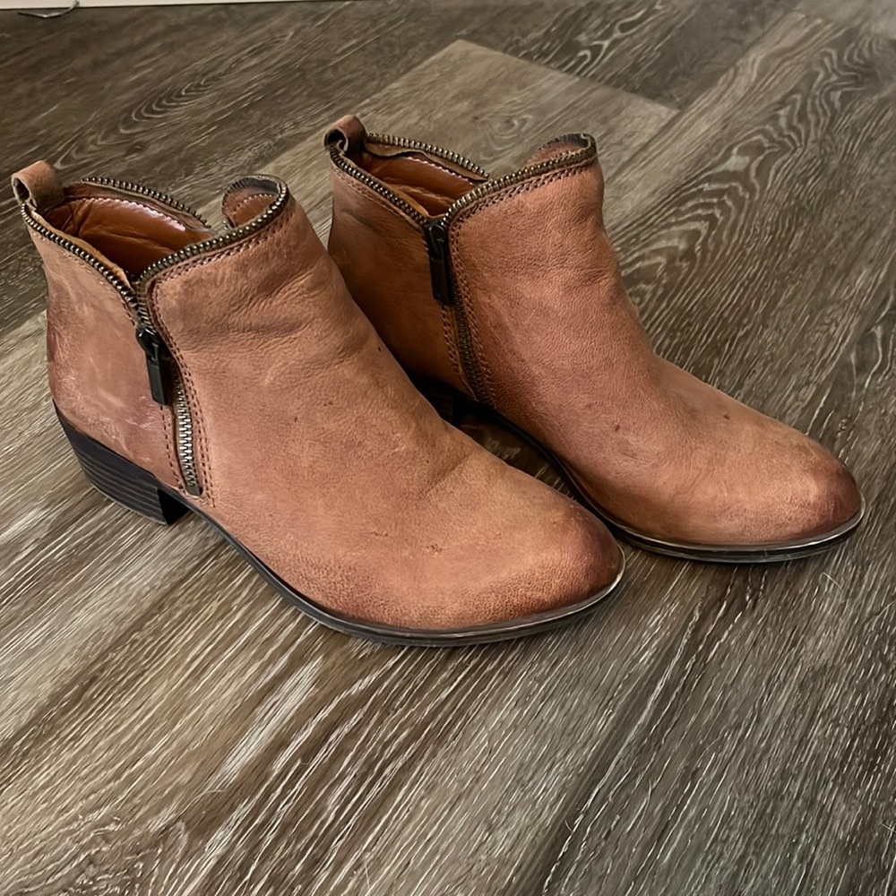 Lucky Brand Booties- size 8